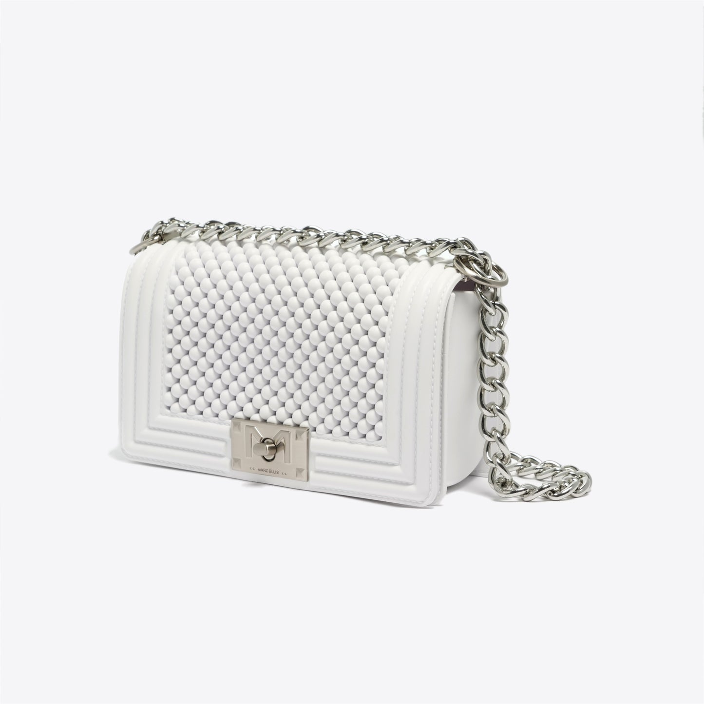 FLAT S BALL IN WHITE