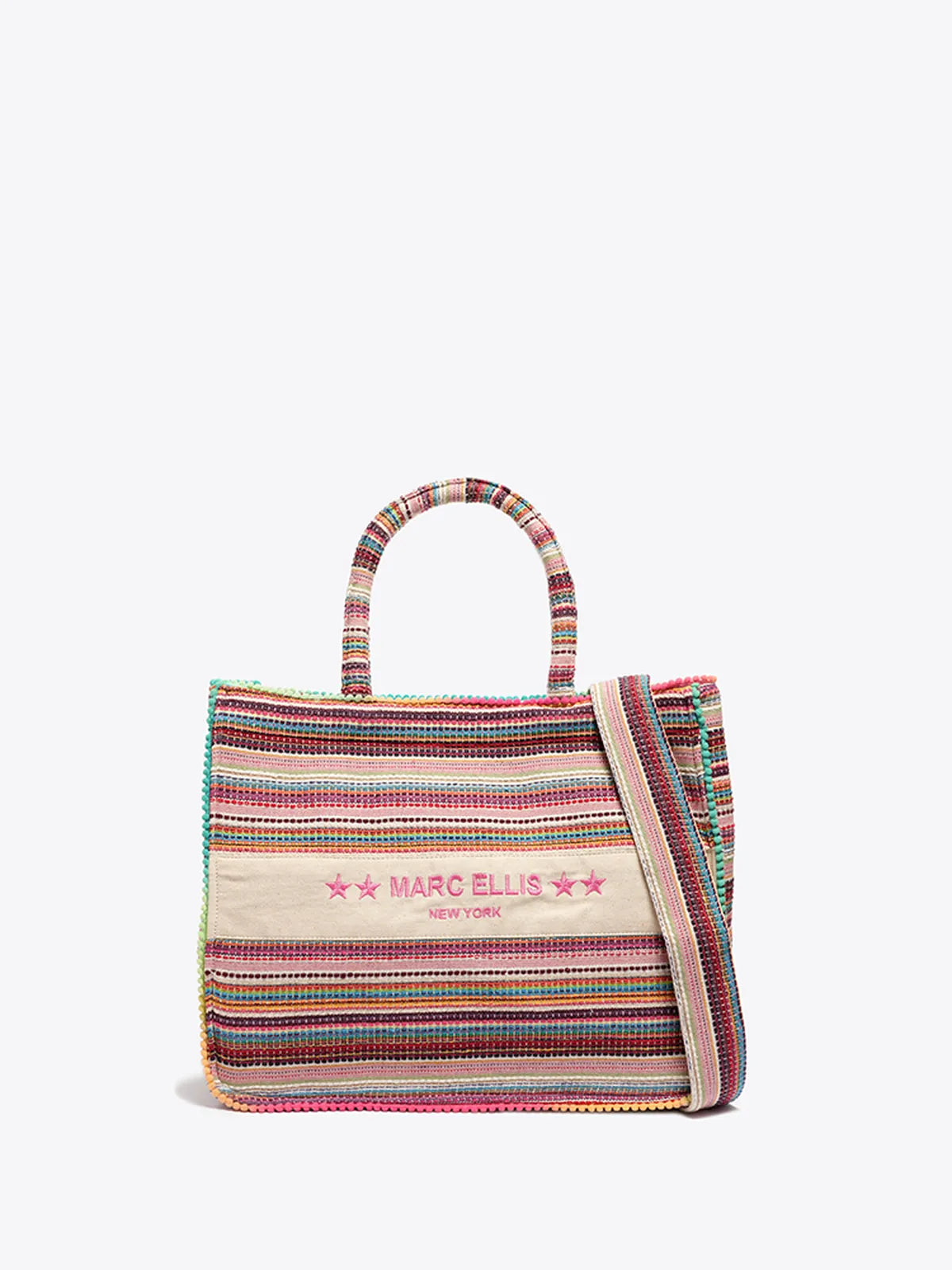 COLORFUL TOTE BAG-Tote Bags-MARC ELLIS- Pointure.AE