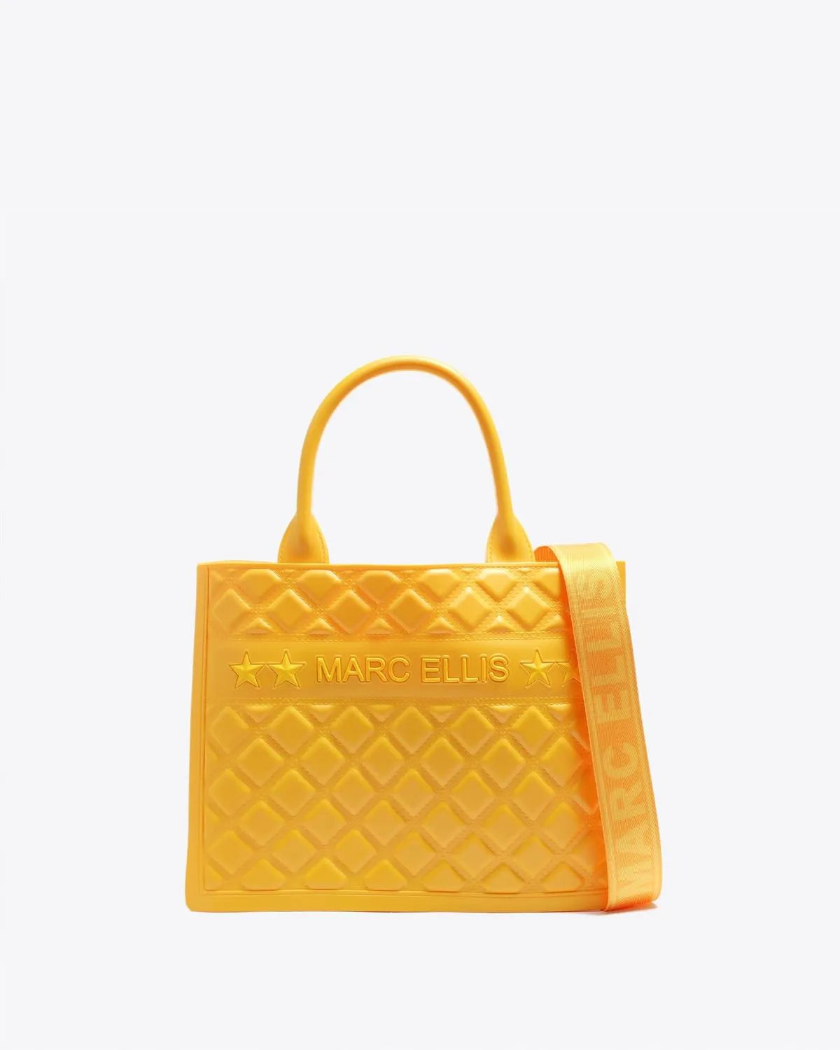FLAT BUBY M IN YELLOW-Tote Bags-MARC ELLIS- Pointure.AE