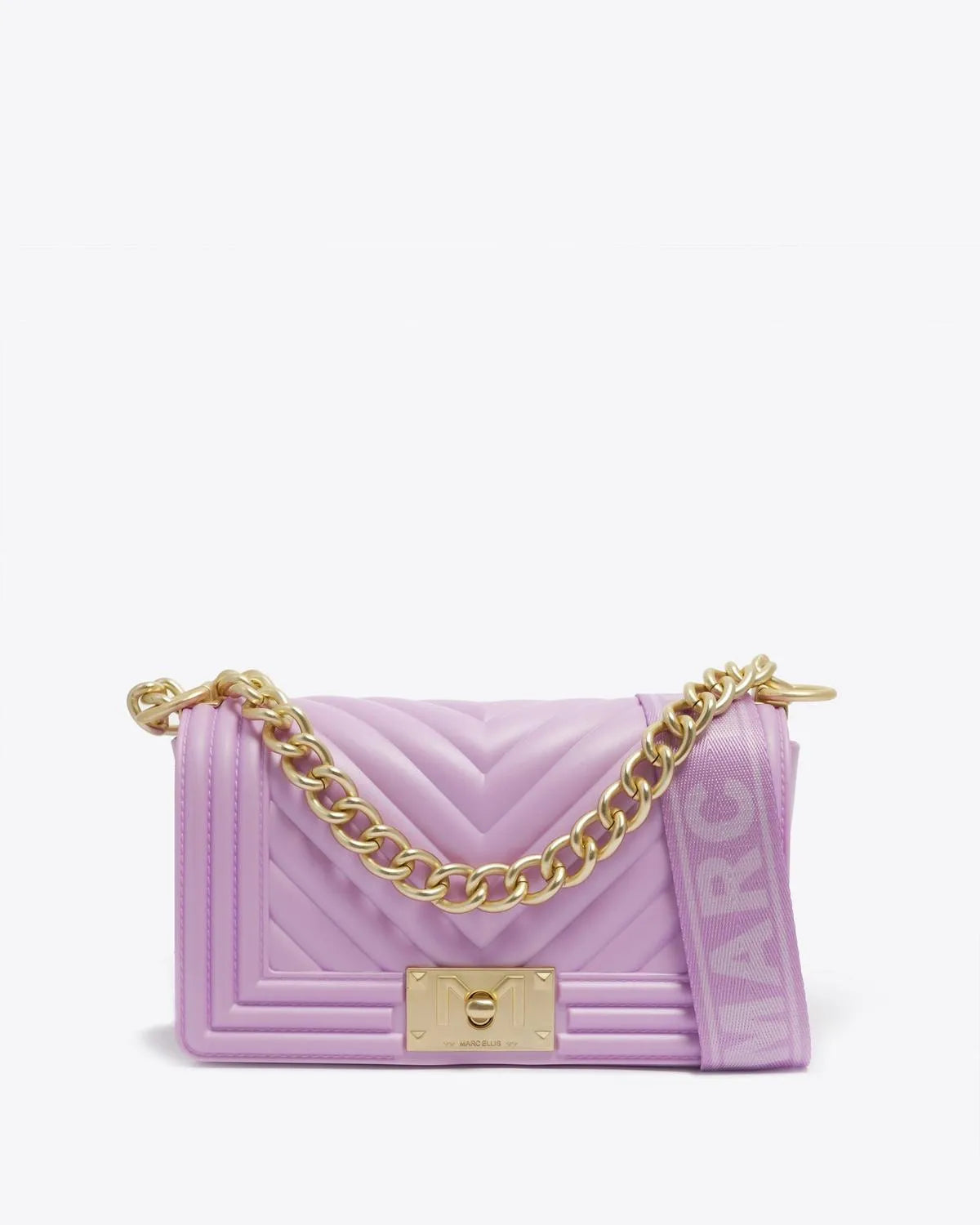 FLAT S IN PURPLE-Cross-Body Bags-MARC ELLIS- Pointure.AE