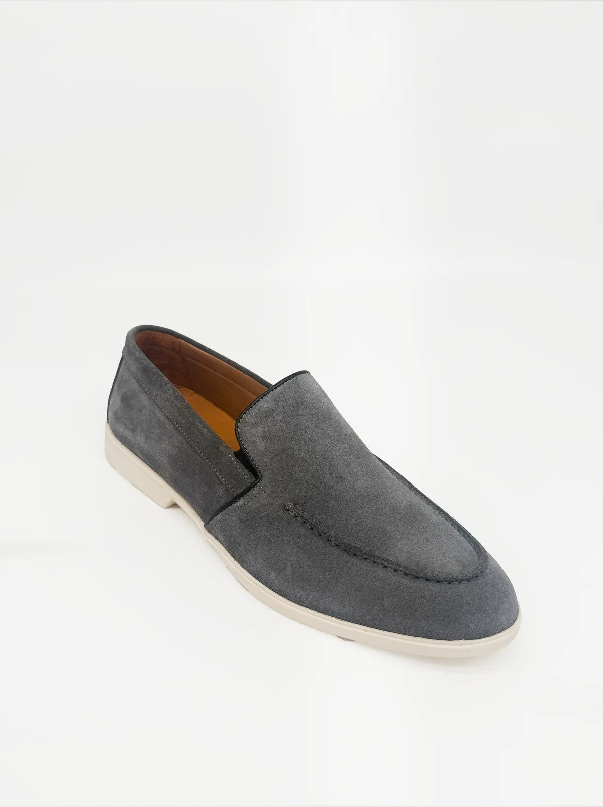 SUEDE LOAFER IN GRAFFITI-Men Loafer-BELTRAMI OSVALDO- Pointure.AE