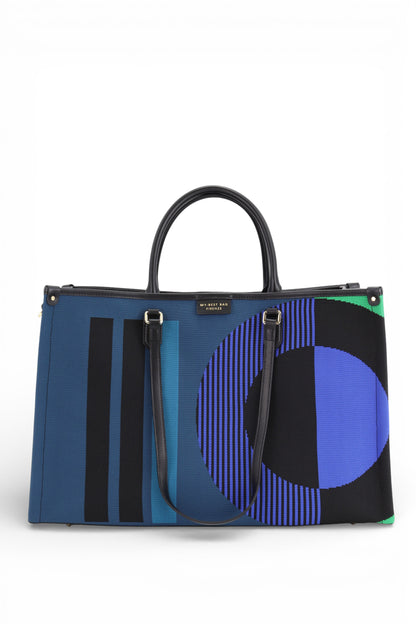MULTI-COLORED TOTE BAG