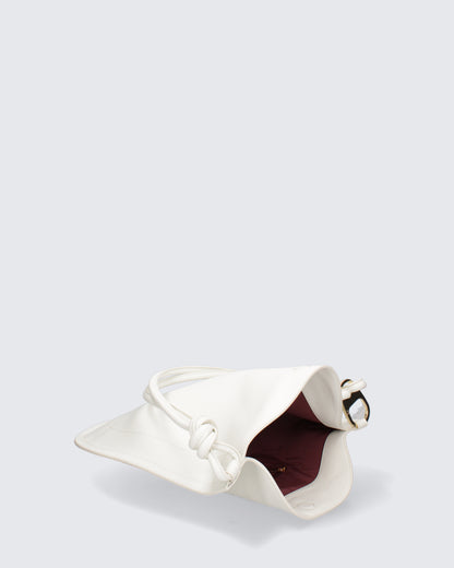 TOP HANDLE BAG IN WHITE