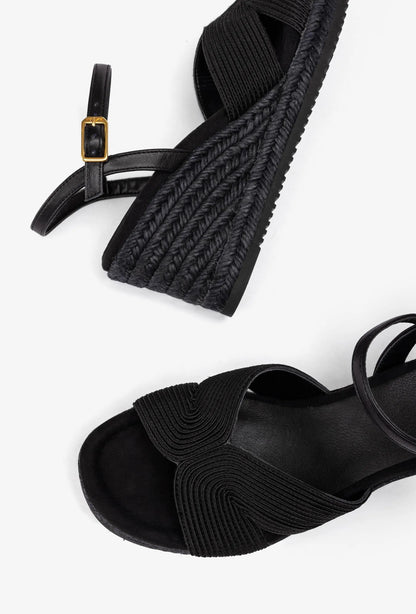 Ceresa Espadrilles – Black