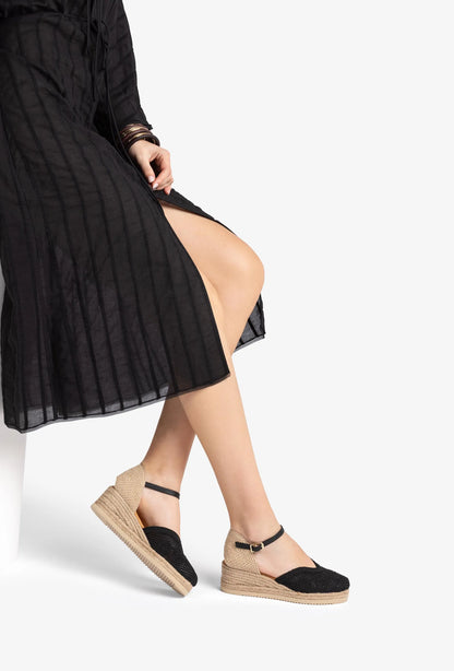 Ceuta Espadrilles – Black