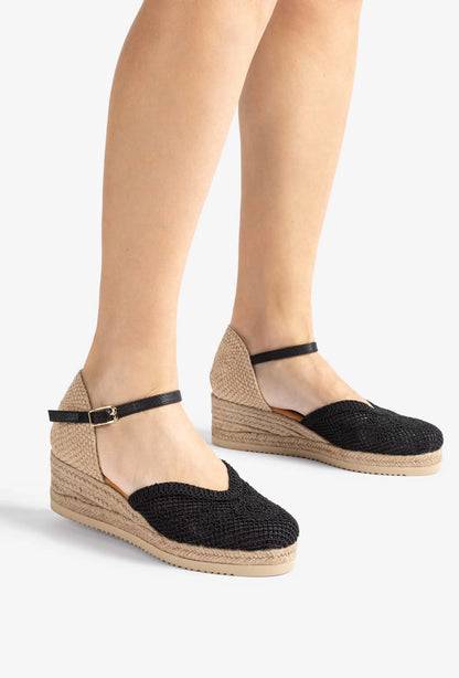 Ceuta Espadrilles – Black