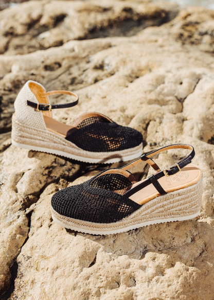 Ceuta Espadrilles – Black