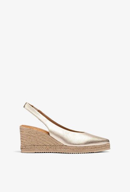 Unisa Decia espadrille in Platino – MĀJÅ Dubai