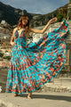 Long Strappy Dress – Turquoise