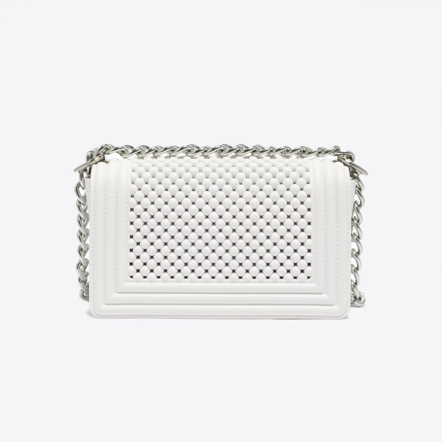 FLAT S BALL IN WHITE