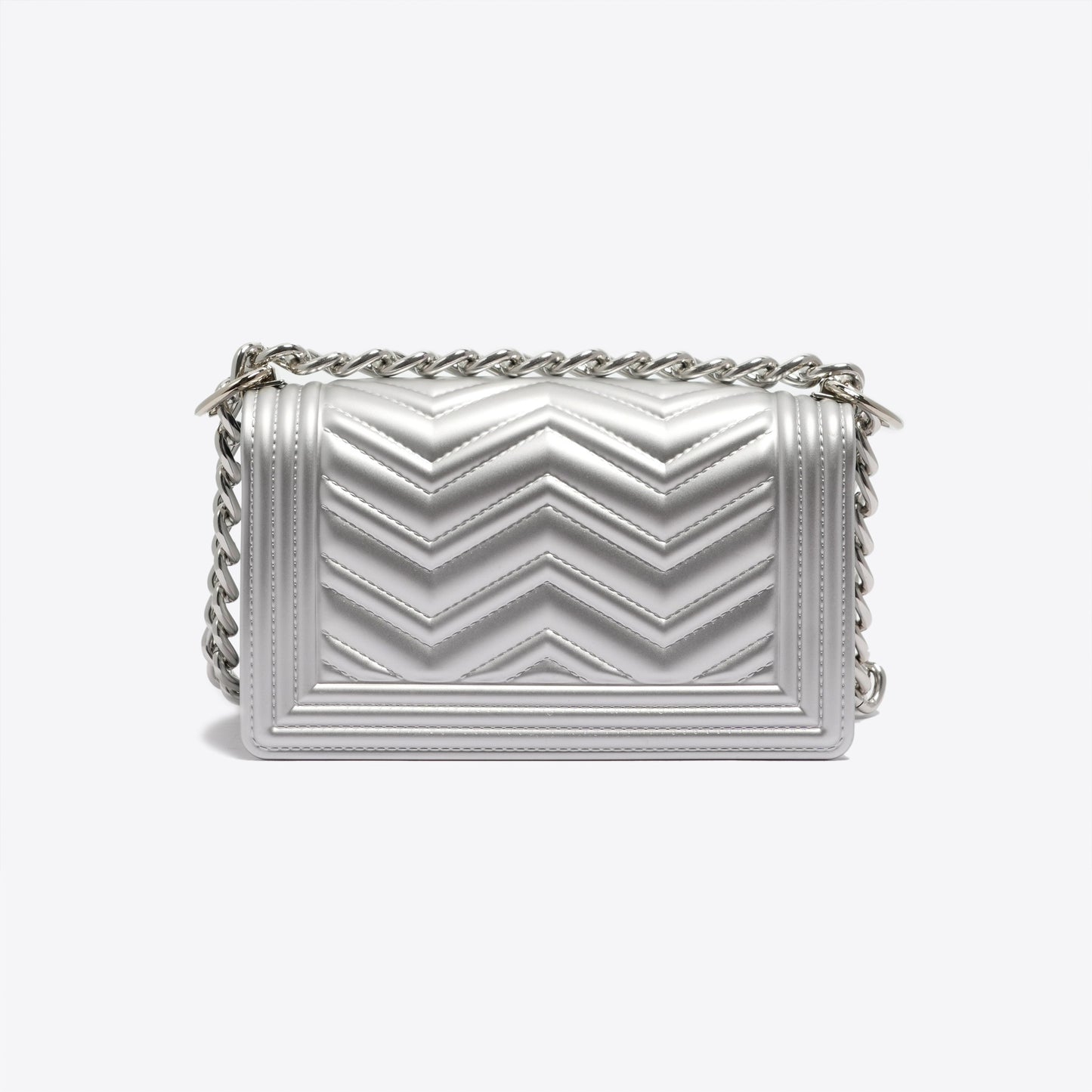 FLAT XS MANHATTAN IN SILVER