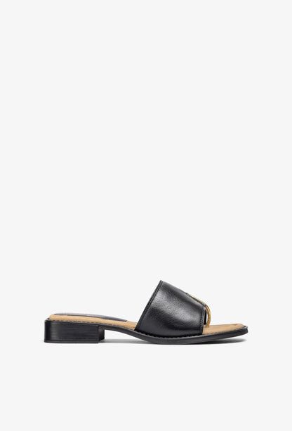 Unisa Handy sandal in Black – MĀJÅ Dubai