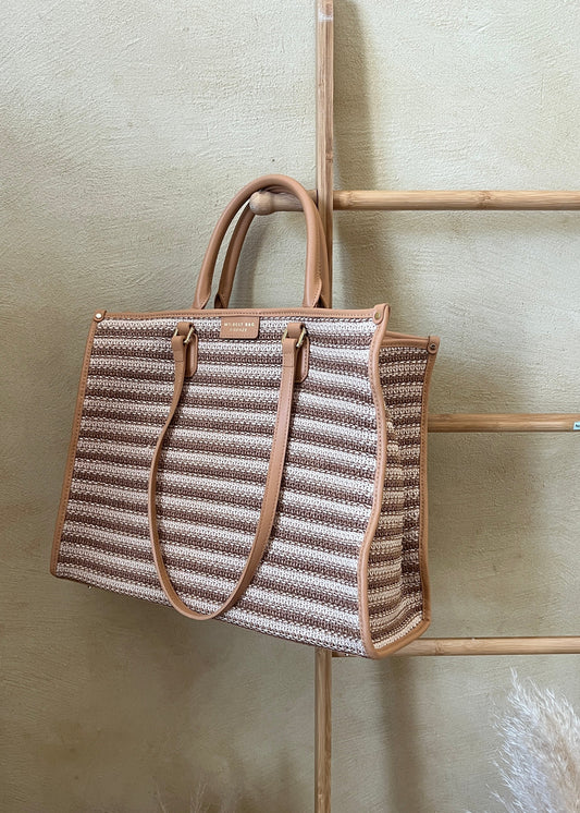 Shopper Bag - Straw Beige by My Best Bag