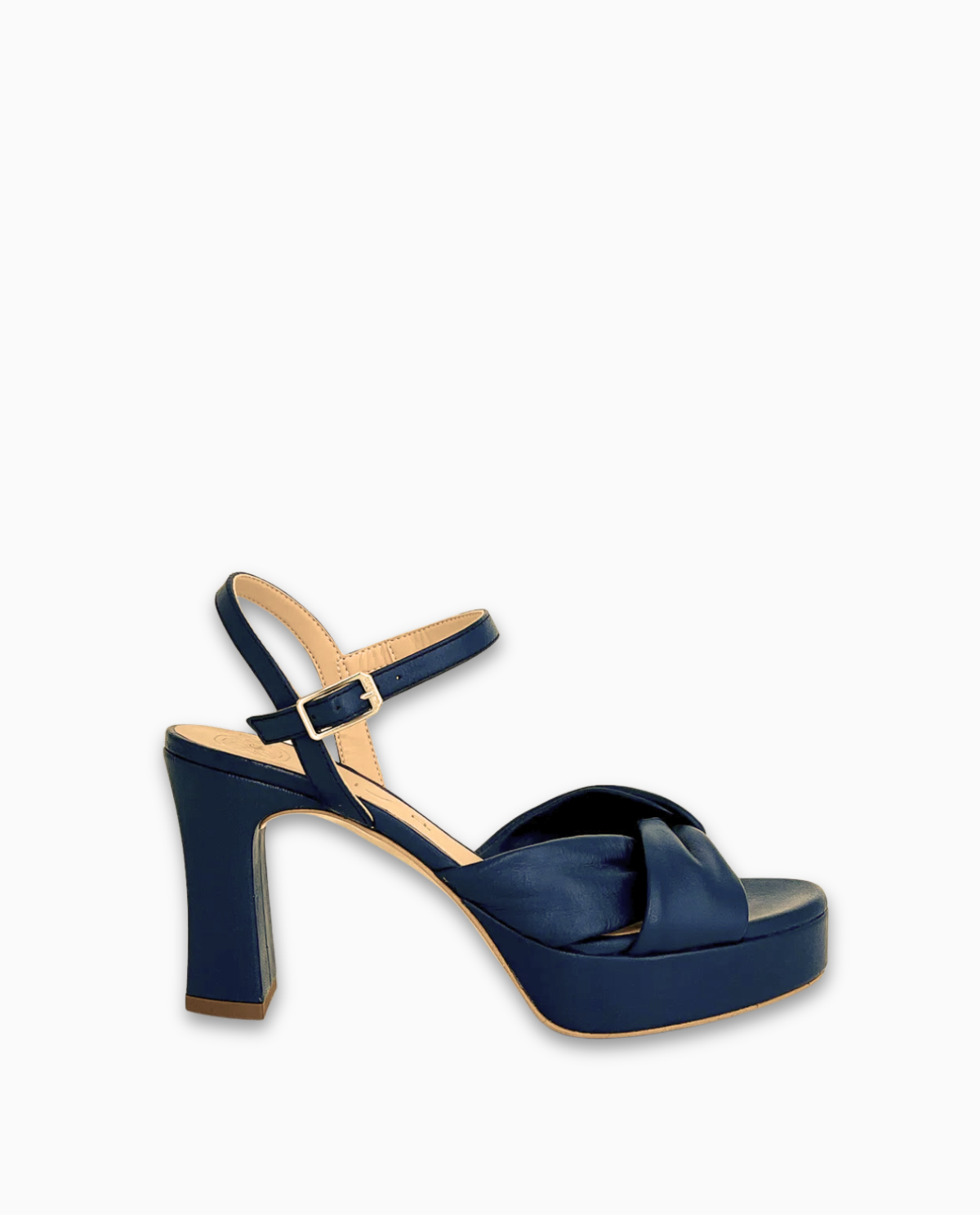 SANDAL WITH WIDE CROSSOVER STRAPS