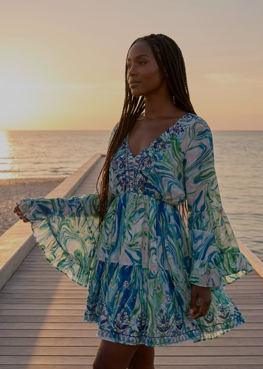 COLORFUL SUMMER DRESS