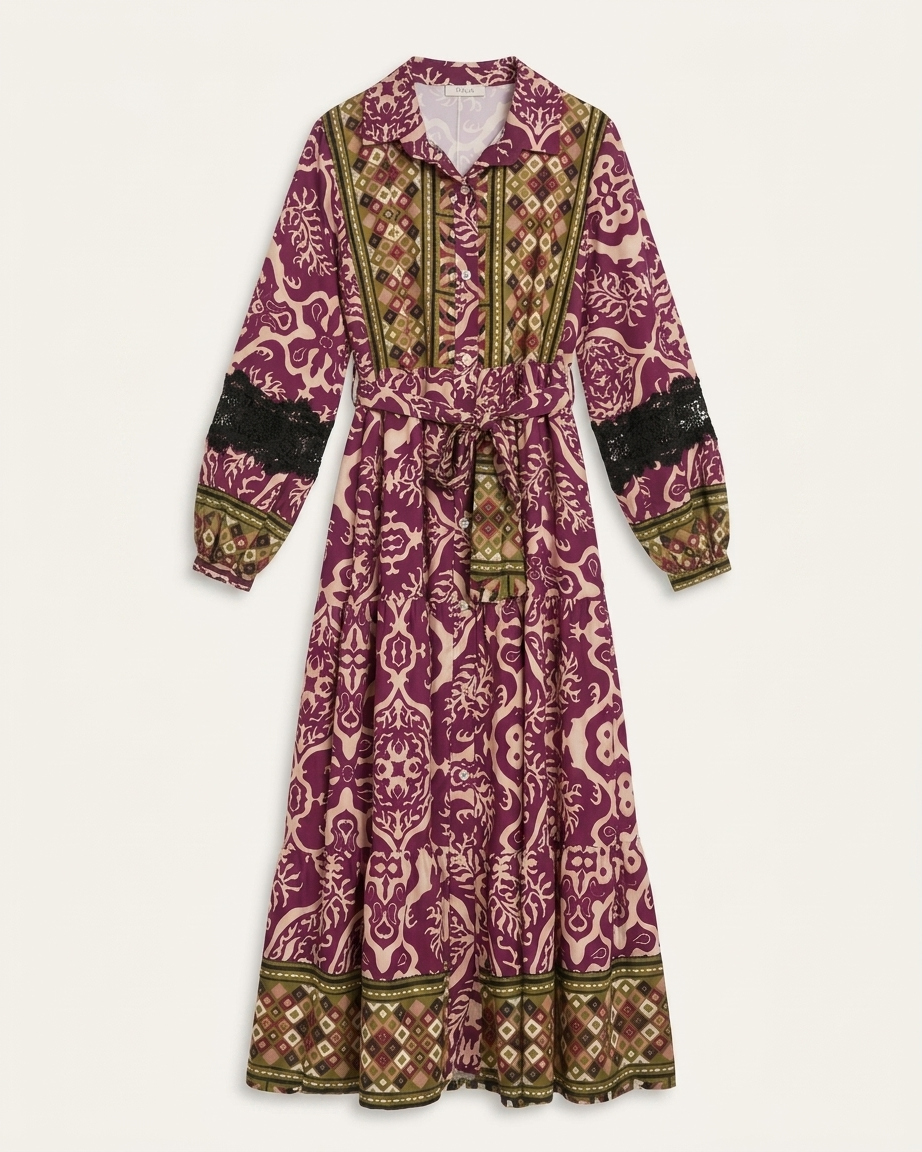 Long Sleeve Dress with lace details