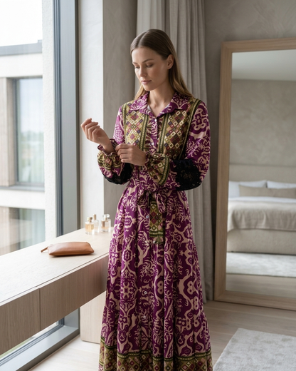 Long Sleeve Dress with lace details