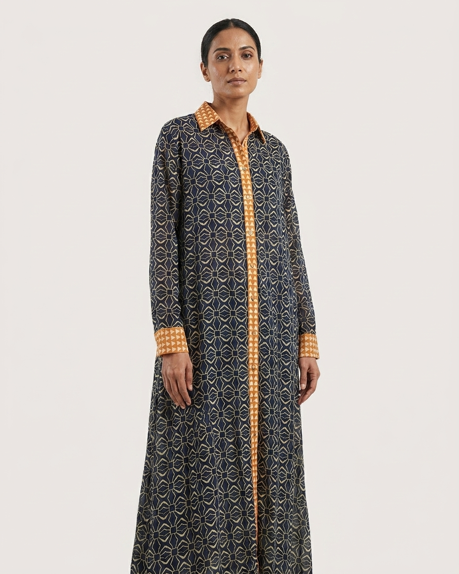 Geometric shape Kaftan