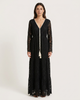 Lace Black Maxi Dress