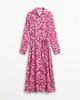 Long Sleeve Pink Dress