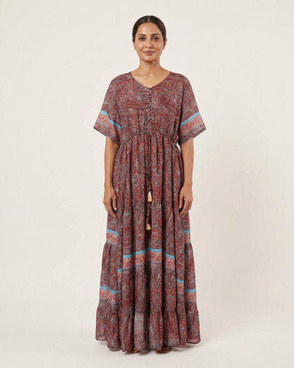 Boho Dress with button details