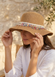 FRINGES HANDMADE STRAW HAT