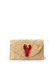 Lobster Woven Envelope Pouch