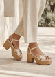 Kalea Sandal – Platino