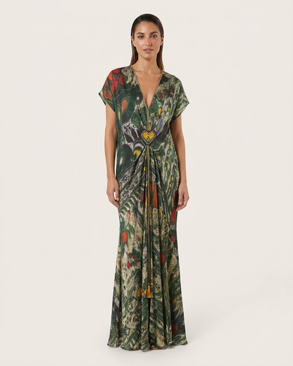 Premium Kaftan with heart detail