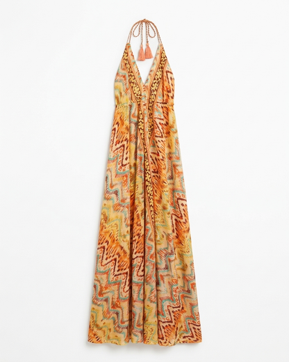 Boho Dress in Orange