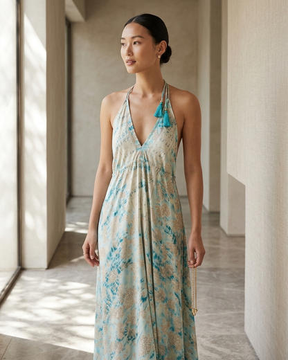 Boho Dress in blue