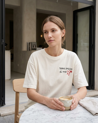 White T-Shirt by Color Your Life