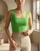 Crop Top in Green