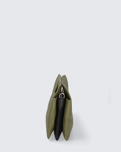 TOP HANDLE BAG IN GREEN