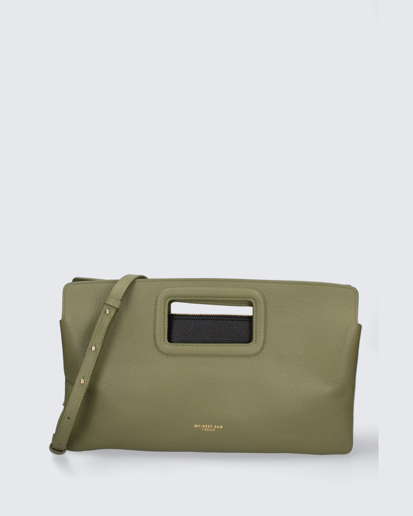 TOP HANDLE BAG IN GREEN