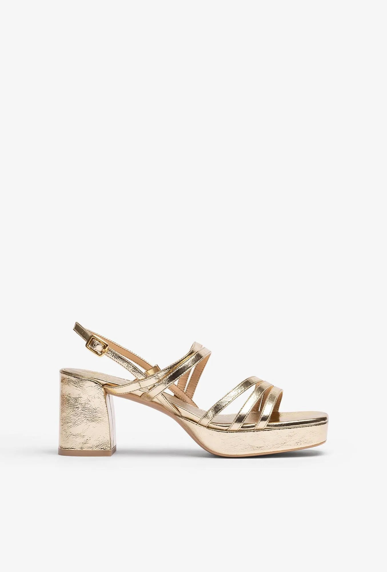 Unisa Nagua sandal in Platino – MĀJÅ Dubai