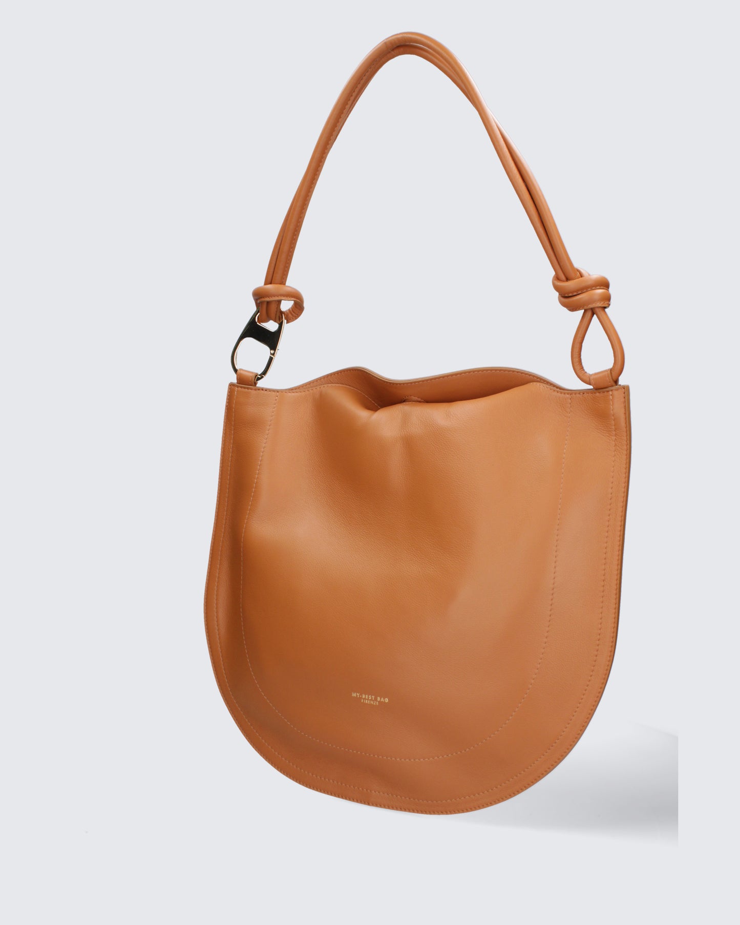 TOP HANDLE BAG IN BROWN