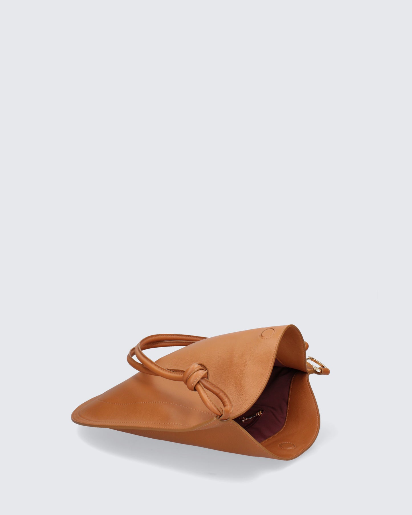 TOP HANDLE BAG IN BROWN