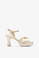 Unisa Onoa sandal in Platino – MĀJÅ Dubai