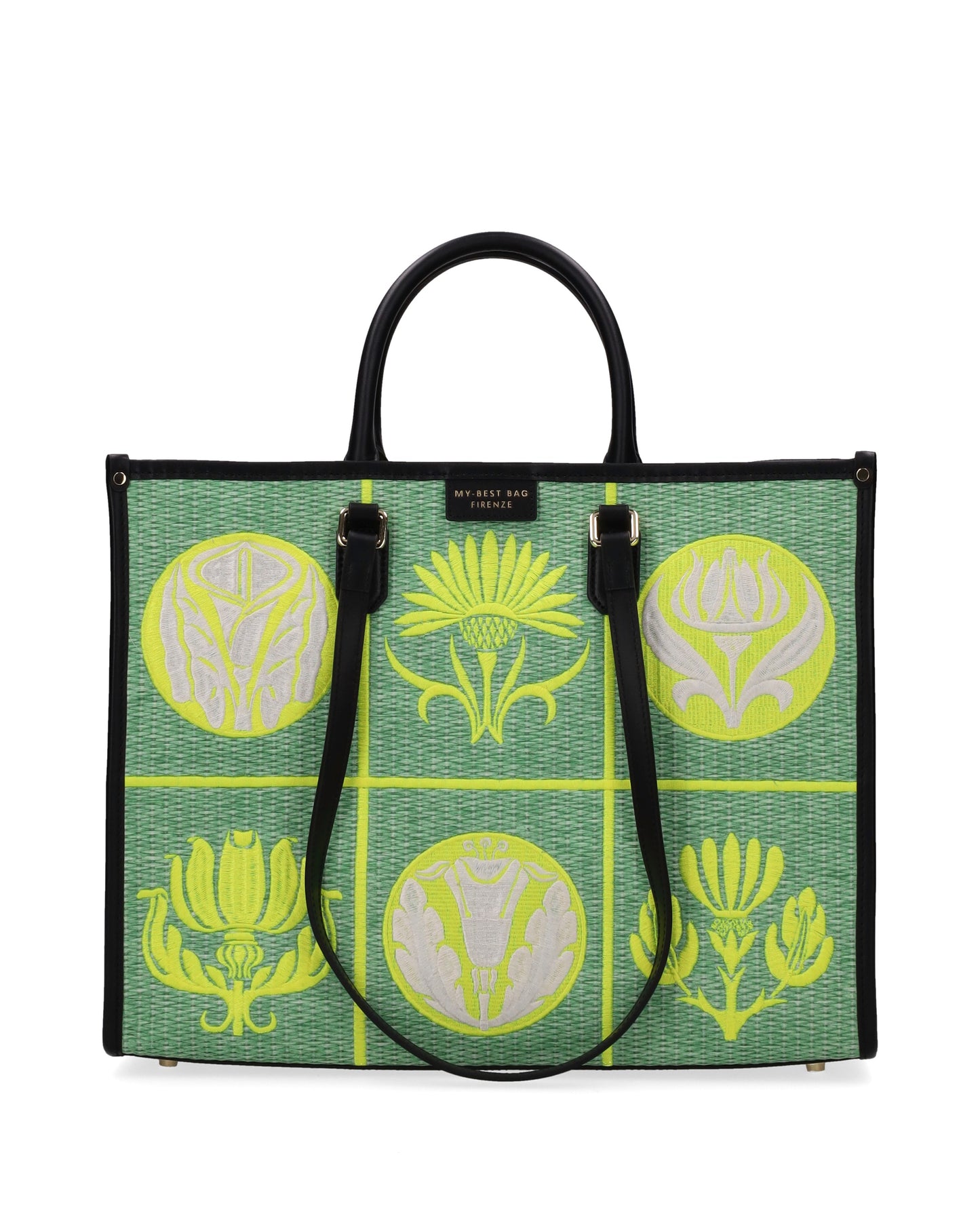 TOTE BAG - STRAW MINT