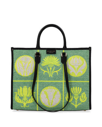 TOTE BAG - STRAW MINT
