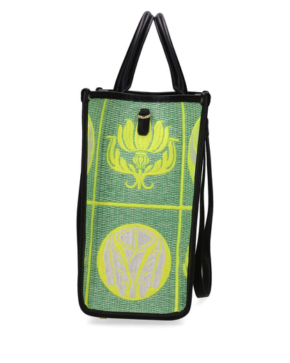 TOTE BAG - STRAW MINT
