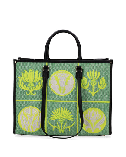 TOTE BAG - STRAW MINT