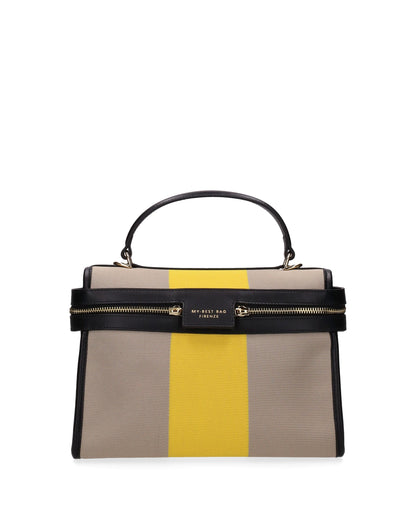 TOP HANDLE FABRIC BAG