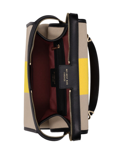 TOP HANDLE FABRIC BAG