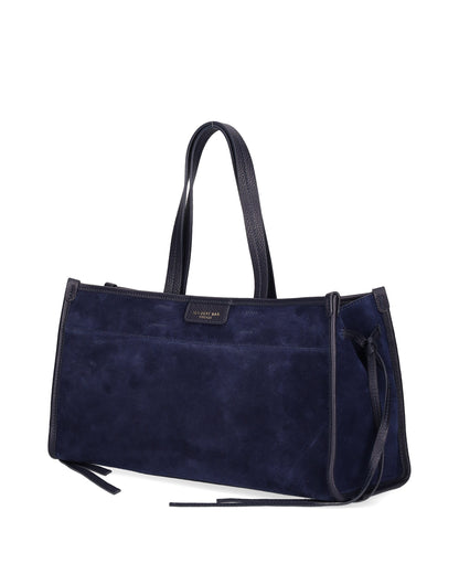 TOTE BAG IN NAVY BLUE
