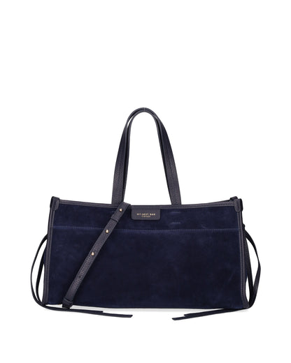 TOTE BAG IN NAVY BLUE
