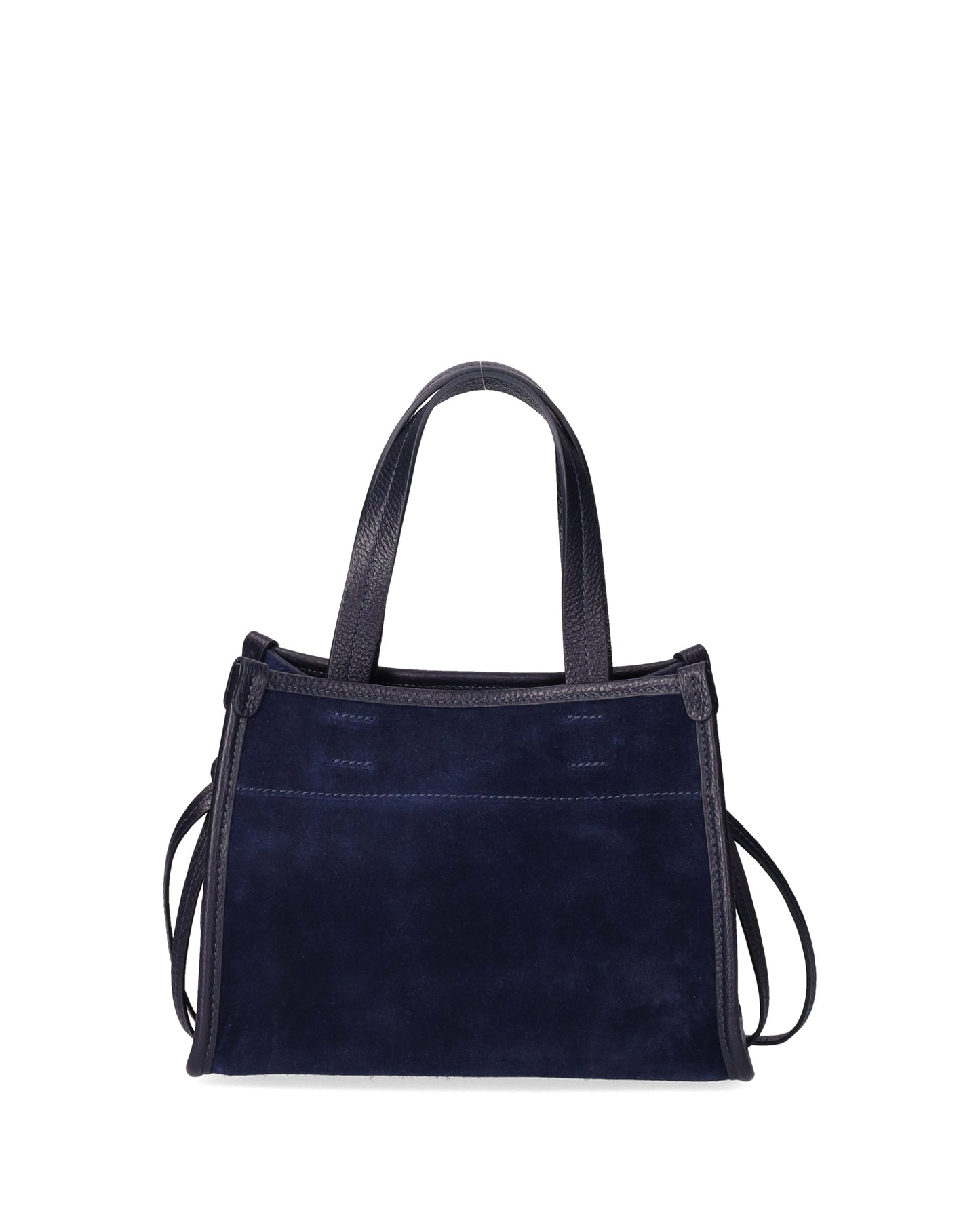 TOP HANDLE BAG IN NAVY BLUE
