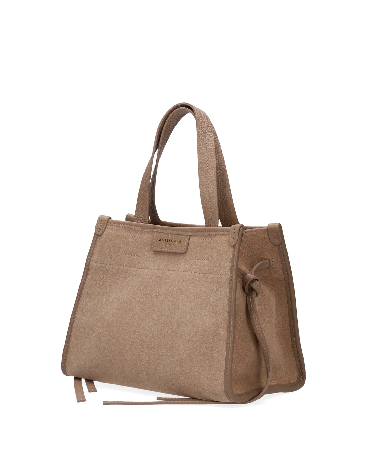 TOP HANDLE BAG IN BEIGE