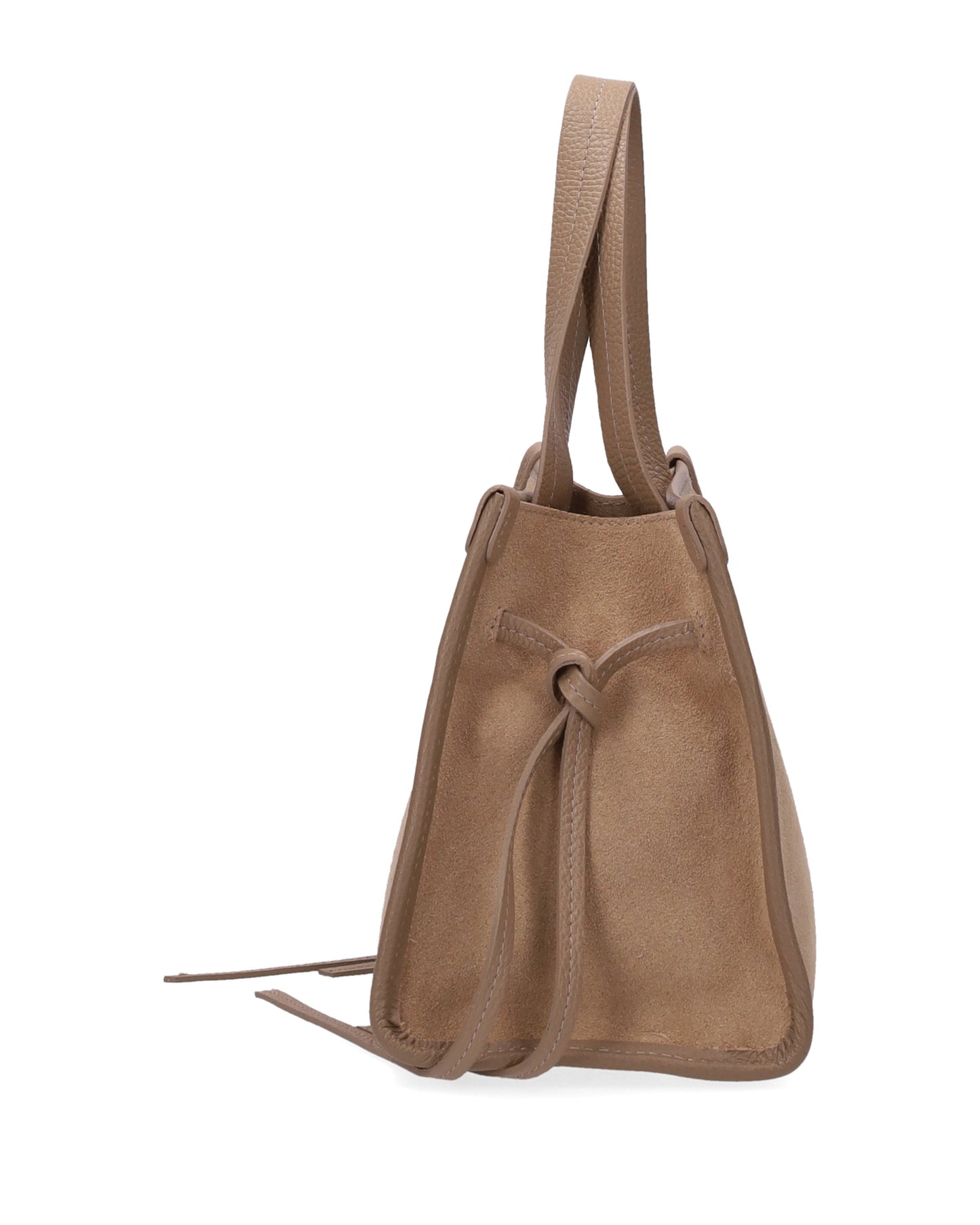 TOP HANDLE BAG IN BEIGE